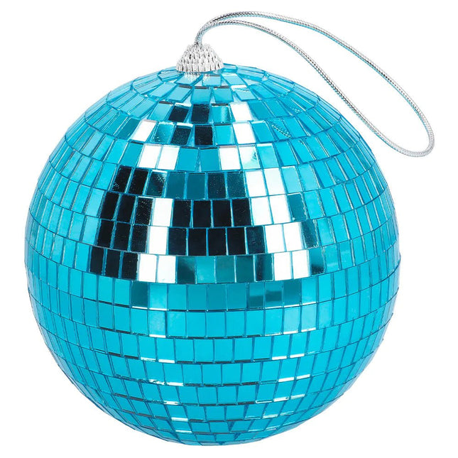 Blauwe Discobal 15cm van Boland koop je bij Partywinkel