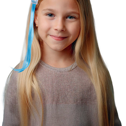 Blauwe Hair Extension Kroon 35cm van Fiestas Guirca koop je bij Partywinkel