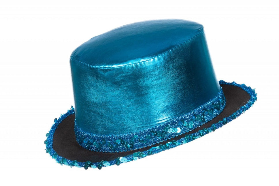 Blauwe Hoed Met Band van Wilbers & Wilbers koop je bij Partywinkel