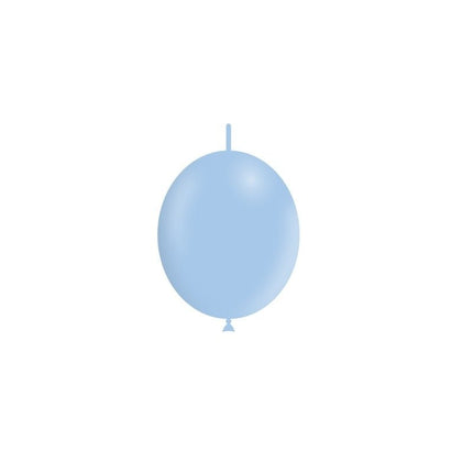 Blauwe Knoopballonnen 15cm 100st van Balloonia koop je bij Partywinkel