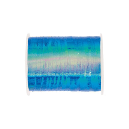 Blauwe Lint Holografisch 45,7m van Unique koop je bij Partywinkel