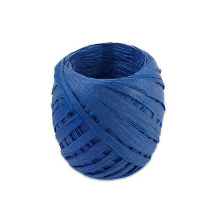 Blauwe Lint Papier 20m van Haza Witbaard koop je bij Partywinkel