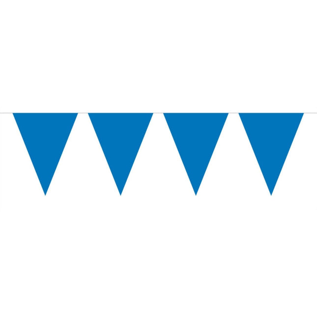 Blauwe Mini Vlaggenlijn - 3 meter van Folat koop je bij Partywinkel