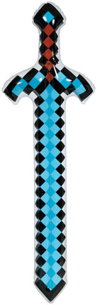 Blauwe Nep Zwaard Pixel van Fiestas Guirca koop je bij Partywinkel
