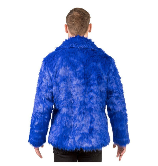 Blauwe Nepbontjas van CHAKS koop je bij Partywinkel