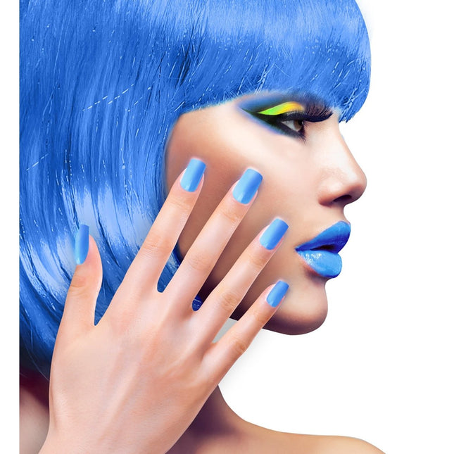 Blauwe Nepnagels van Widmann koop je bij Partywinkel