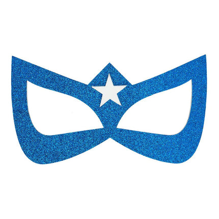 Blauwe Oogmasker Super Women van Boland koop je bij Partywinkel