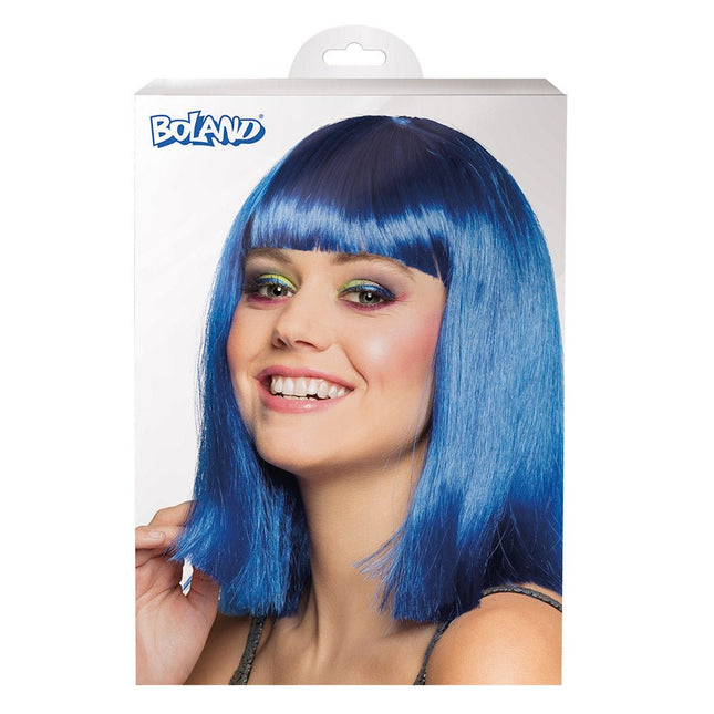 Blauwe Pruik Dance van Boland koop je bij Partywinkel