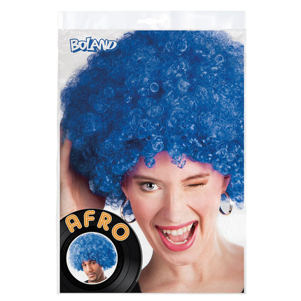 Blauwe Pruik Groove van Boland koop je bij Partywinkel
