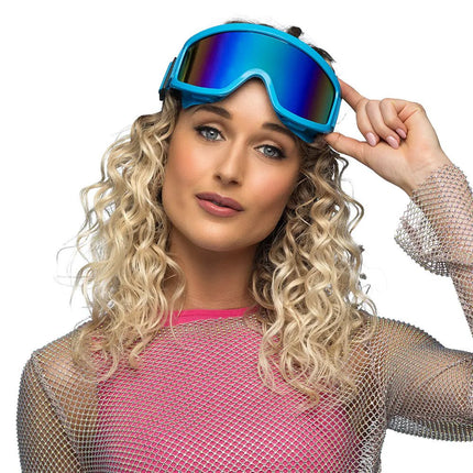 Blauwe Skibril van Boland koop je bij Partywinkel