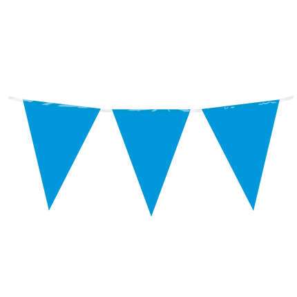 Blauwe Slinger Plastic 10m van Paper Dreams koop je bij Partywinkel