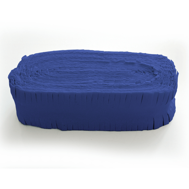 Blauwe Slingers Crepe 24m van WeFiesta koop je bij Partywinkel