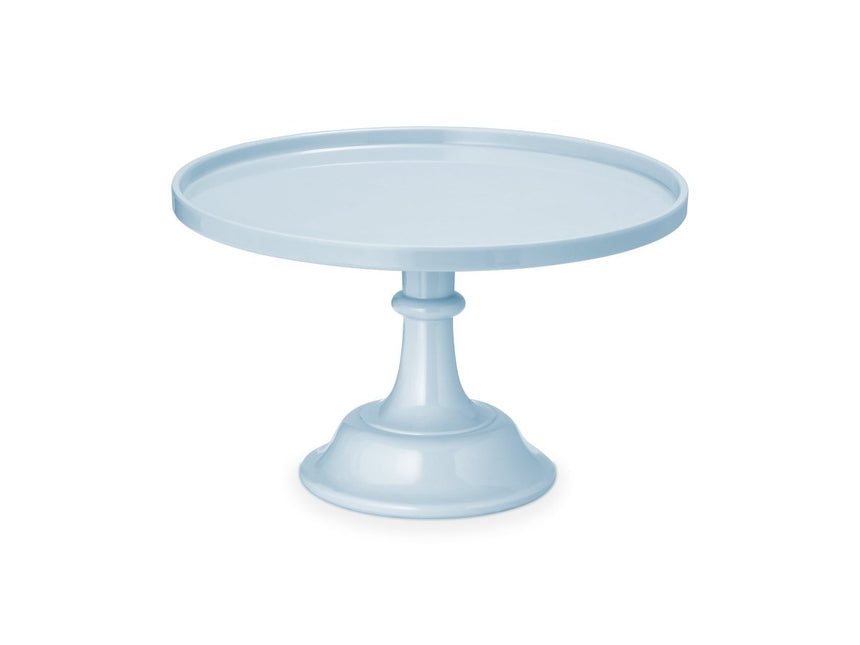 Blauwe Taartplateu 24cm van Partydeco koop je bij Partywinkel