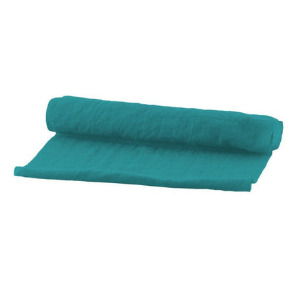 Blauwe Tafelloper Chiffon 3m van CHAKS koop je bij Partywinkel