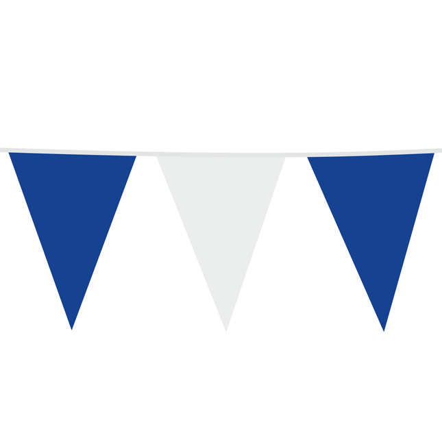 Blauw/Wit XL Slingers 10m van WeFiesta koop je bij Partywinkel