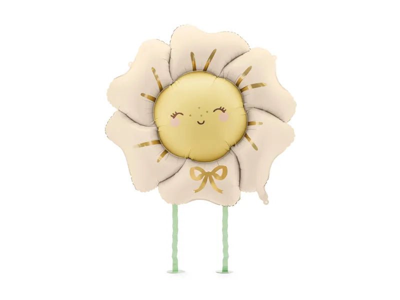 Bloem Helium Ballon Leeg 1,4m van Partydeco koop je bij Partywinkel