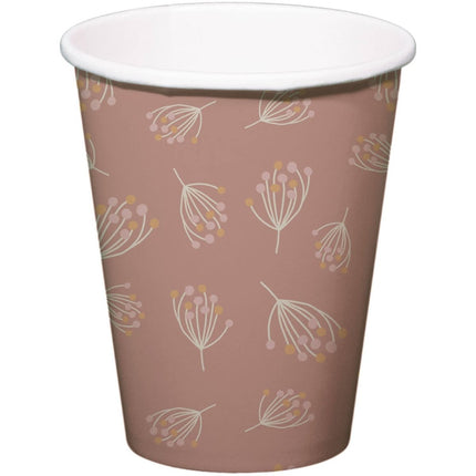 Bloemen Bekers Babygirl 250ml 8st van Folat koop je bij Partywinkel