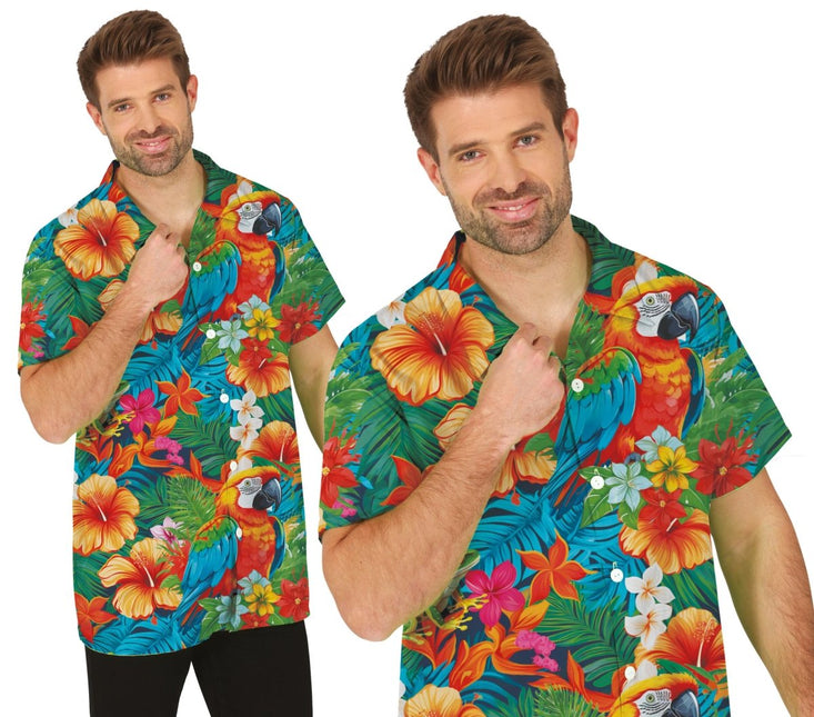 Bloemen Blouse van Fiestas Guirca koop je bij Partywinkel