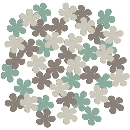 Bloemen Confetti Gekleurd van Folat koop je bij Partywinkel