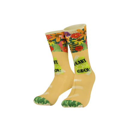 Bloemen Sokken One Size van Paper Dreams koop je bij Partywinkel