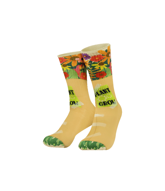 Bloemen Sokken One Size van Paper Dreams koop je bij Partywinkel