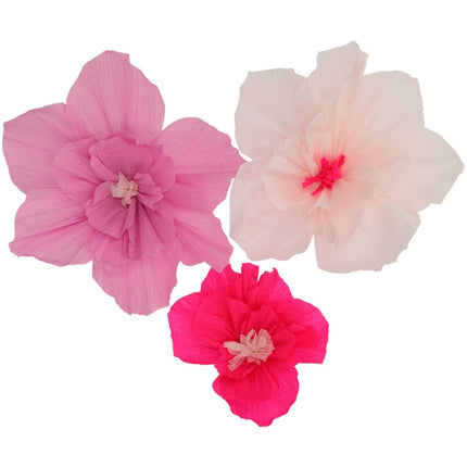 Bloemen Tafeldecoratie 30cm 3st van Folat koop je bij Partywinkel