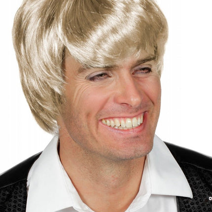 Blonde Pruik Heren Luxe van Wilbers & Wilbers koop je bij Partywinkel