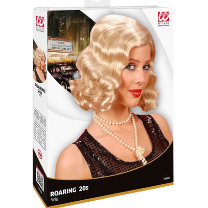 Blonde Pruik Roaring 20'S van Widmann koop je bij Partywinkel
