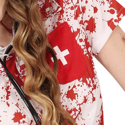 Verpleegster Jurk Bloody 2 delig van Fiestas Guirca koop je bij Partywinkel