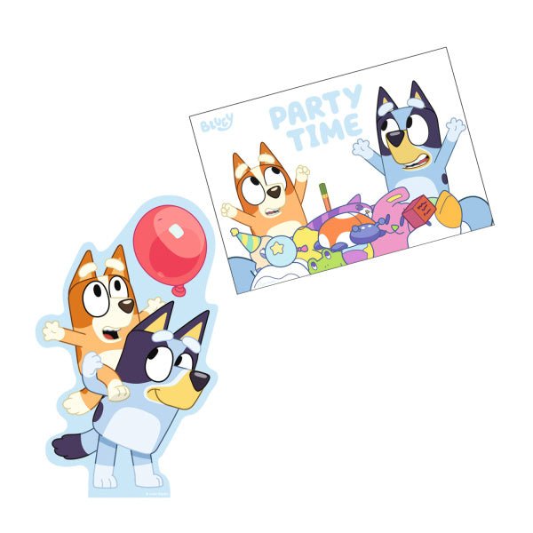 Bluey Uitnodigingen 8st van Riethmueller koop je bij Partywinkel
