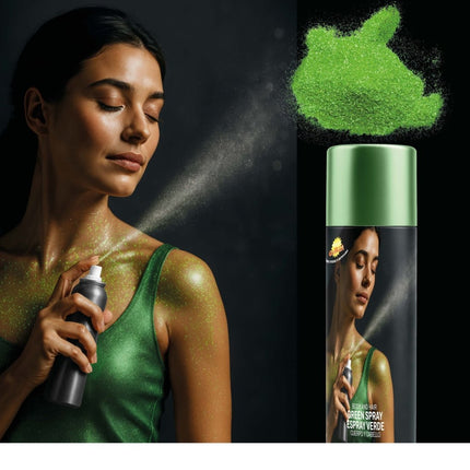 Body Spray Groen 75ml van Fiestas Guirca koop je bij Partywinkel