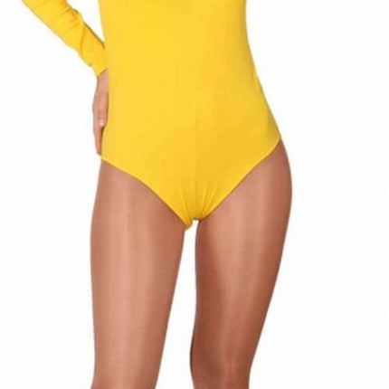 Bodysuit Geel Dames van Orlob koop je bij Partywinkel