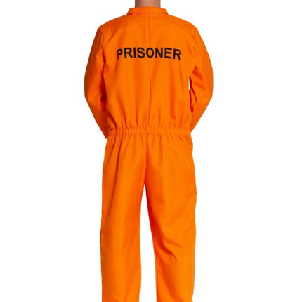 Boef Jumpsuit Oranje van Partychimp koop je bij Partywinkel