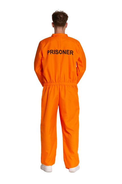 Boef Jumpsuit Oranje van Partychimp koop je bij Partywinkel