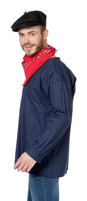 Boerenkiel Heren Blauw van Wilbers & Wilbers koop je bij Partywinkel