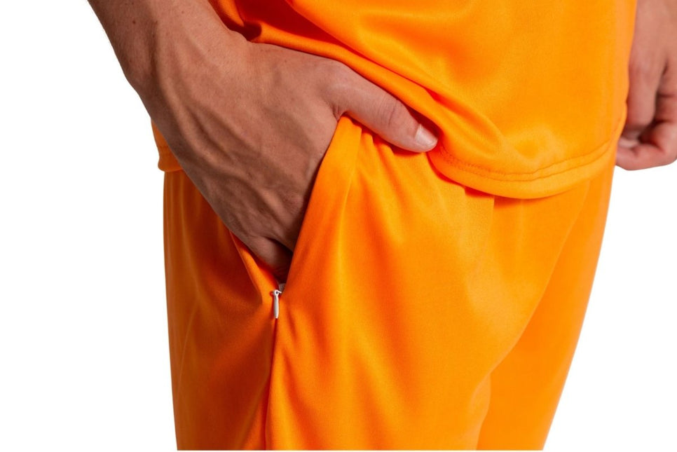 Boevenpak Oranje 2 delig van Partychimp koop je bij Partywinkel