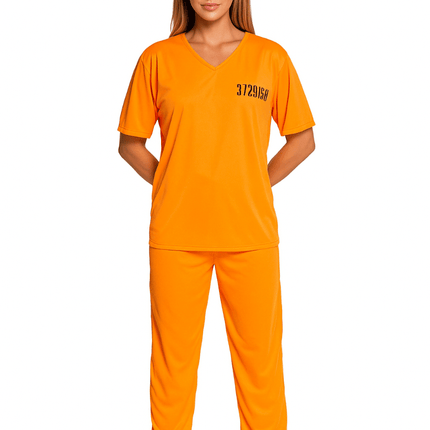 Boevenpak Oranje 2 delig van Partychimp koop je bij Partywinkel