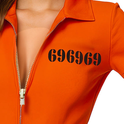 Boevenpak Oranje Dames Kort van Fiestas Guirca koop je bij Partywinkel