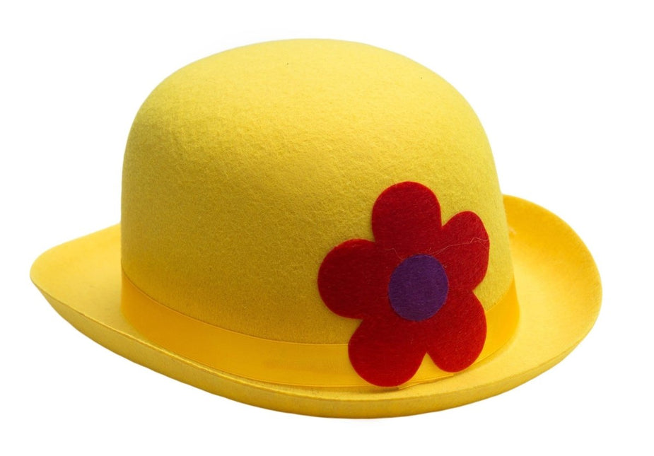 Bolhoed Clown Geel van Partychimp koop je bij Partywinkel