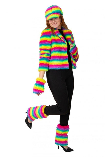 Bontjas Regenboog Streep van PartyXplosion koop je bij Partywinkel