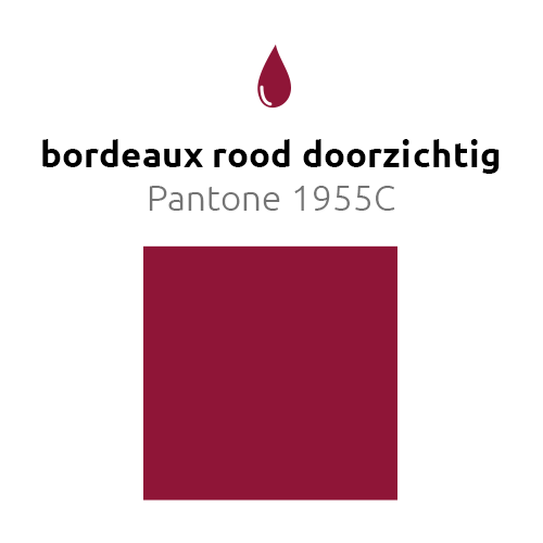 Bordeaux Rode Ballonnen Doorzichtig 25cm 50st van Balloonia koop je bij Partywinkel