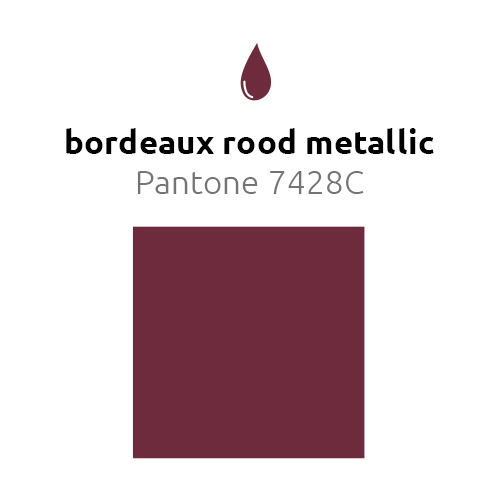 Bordeaux Rode Ballonnen Metallic 30cm 10st van Balloonia koop je bij Partywinkel