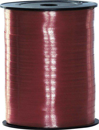 Bordeaux Rode Lint 10Mm 250m van Haza Witbaard koop je bij Partywinkel
