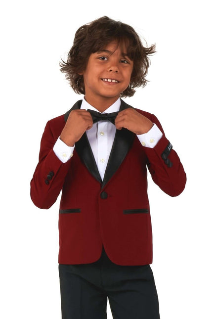 Bordeaux Rode Smoking Jongen OppoSuits van OppoSuits koop je bij Partywinkel
