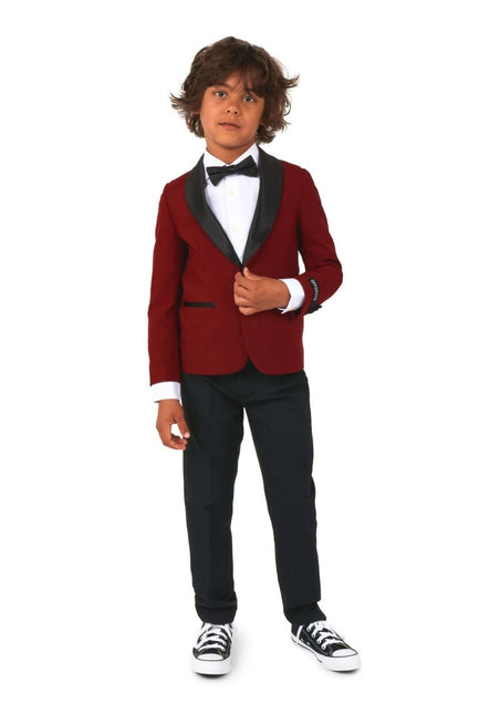 Bordeaux Rode Smoking Jongen OppoSuits van OppoSuits koop je bij Partywinkel