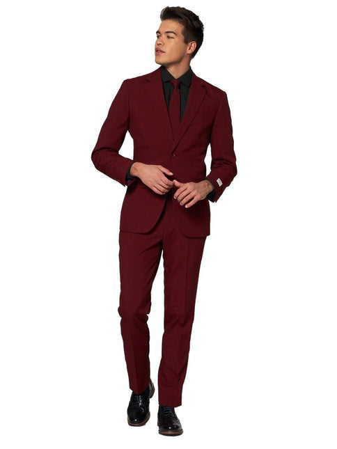 Bordeaux Rood Pak Heren OppoSuits van OppoSuits koop je bij Partywinkel