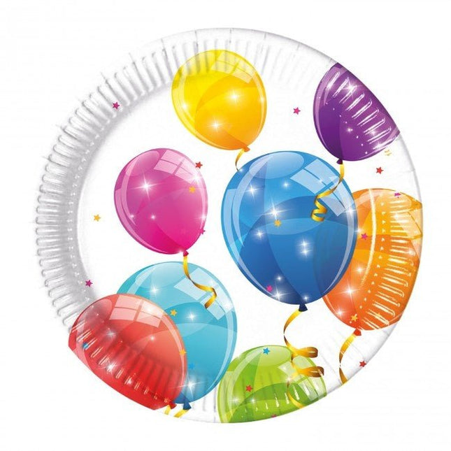 Borden Ballonnen 200ml 8st van Procos koop je bij Partywinkel