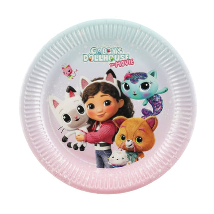 Borden Gabby's Dollhouse 23cm papier van Partydeco koop je bij Partywinkel