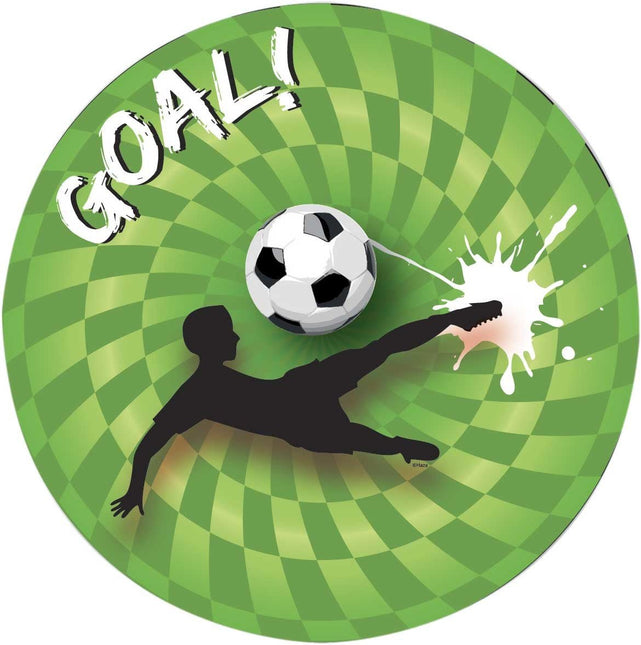 Borden Goal 23cm 8st van Haza Witbaard koop je bij Partywinkel