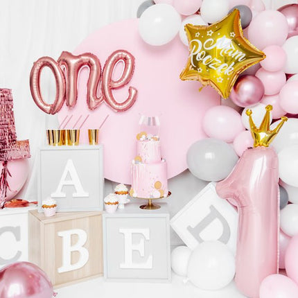 Borden Hart Rose Goud 21cm 6st van Partydeco koop je bij Partywinkel